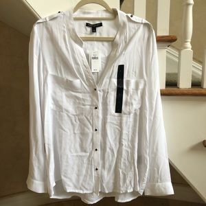 Banana Republic Women’s Top in White, NWT